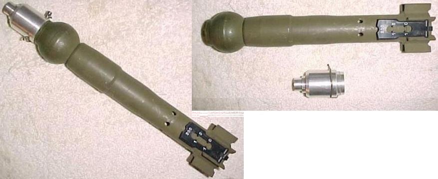 Belgian 40mm FRG-FFL Apers Fragmentation Rifle Grenade